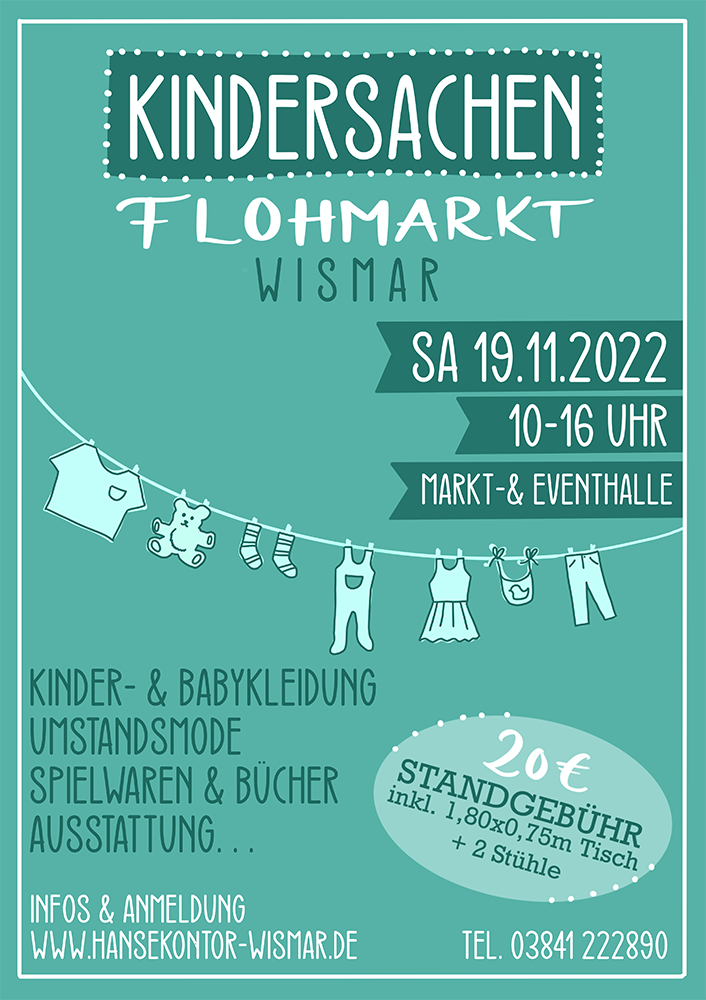 Kinderflohmarkt - Märkte in der Markt- und Eventhalle Wismar
